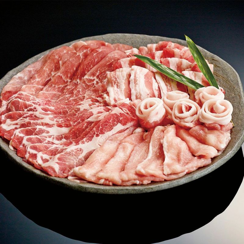 安納黒豚 しゃぶしゃぶ 食べ比べ セット 300g 国産黒豚 少人数用