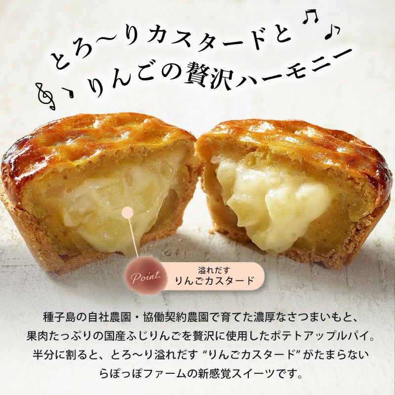 窯出し ポテトアップルパイ 8個入り 詰め合わせ