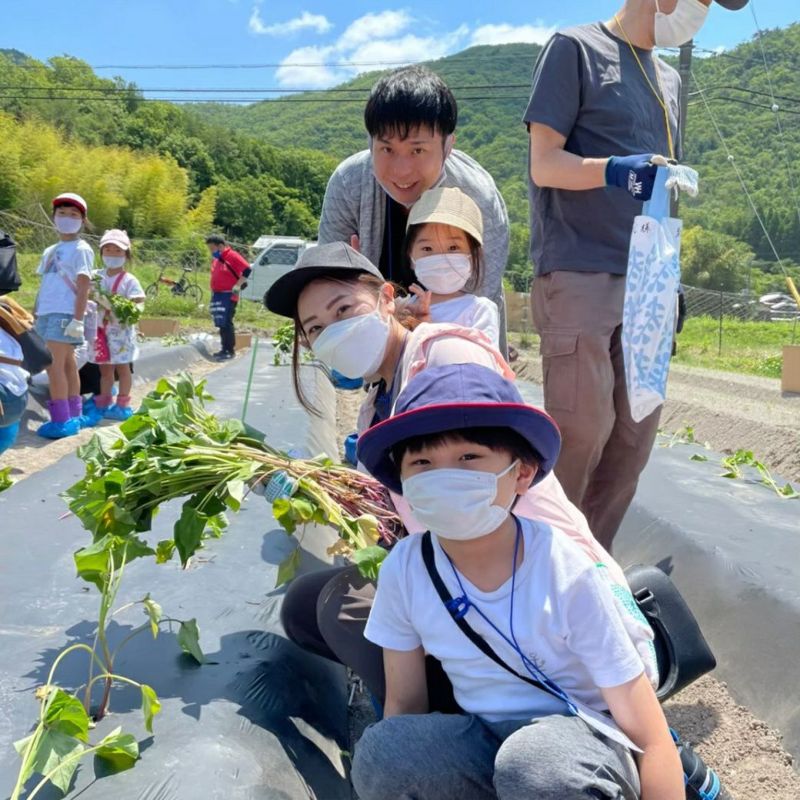 おいも株オーナー制度2025苗植会【丹波紅甘】