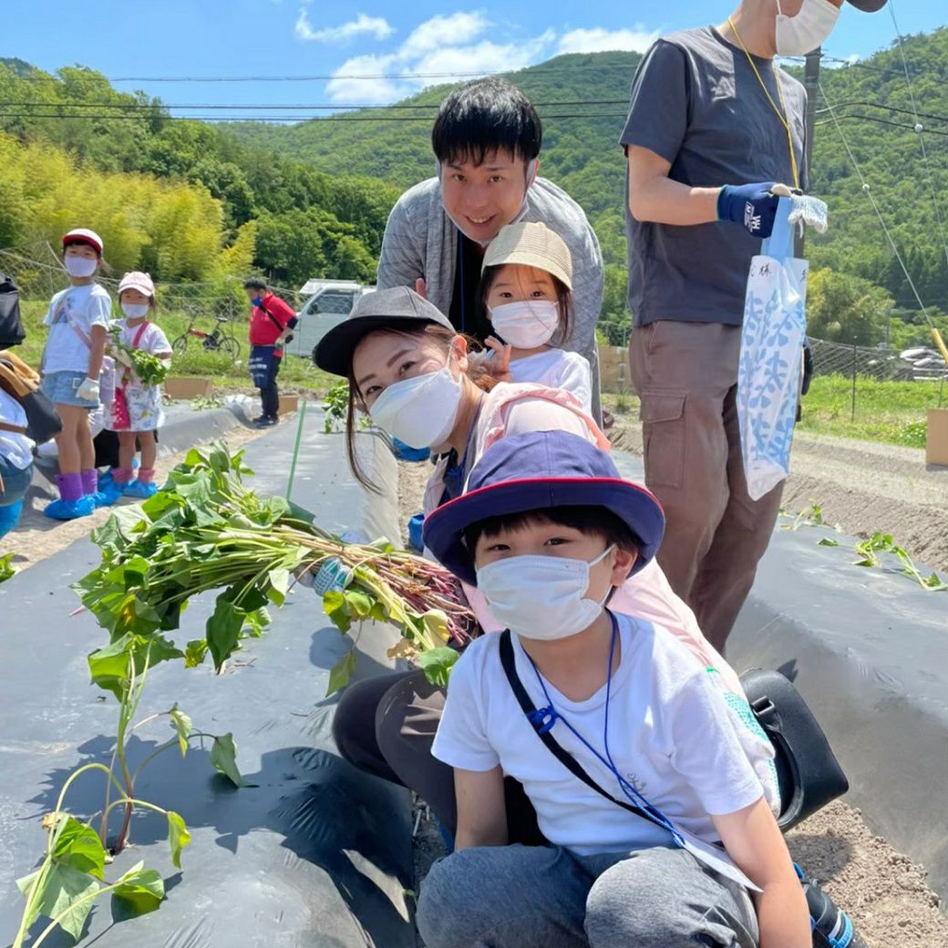 おいも株オーナー制度2025苗植会【丹波紅甘】