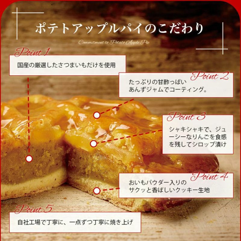 らぽっぽファーム ポテトアップルパイ