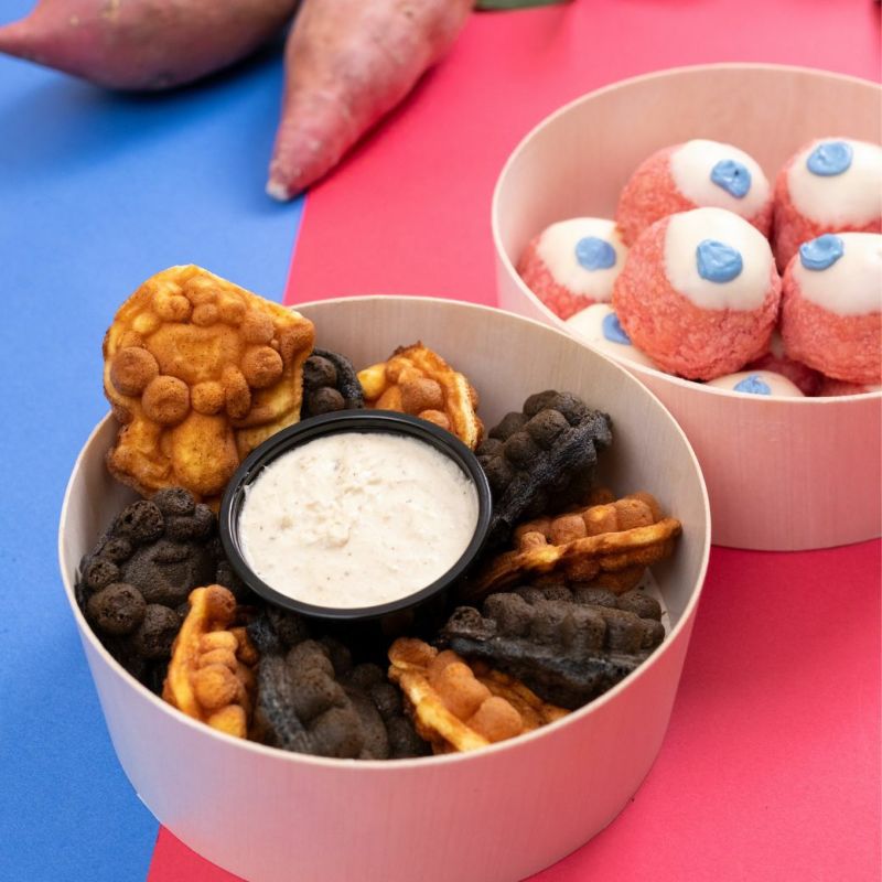 お届け日指定不可】らぽっぽ ミャクミャク焼き＆ミャクミャクの